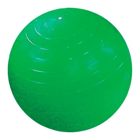 Fabrication Enterprises CanDo Inflatable Exercise Ball, Green, 65 cm (26") 30-1803